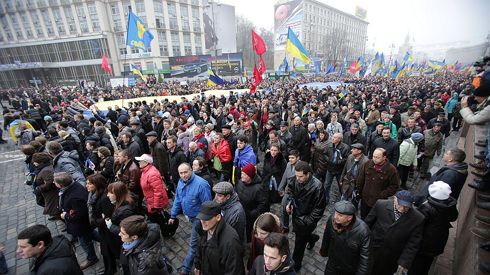 Вчерашние события показали, что конца протестам против приостановки евроинтеграции пока не видно