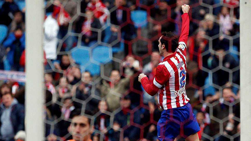  Февраль 2014 г. Испания
Футбольный матч Atletico Madrid - Real Valladolid . Чемпионат Испании.