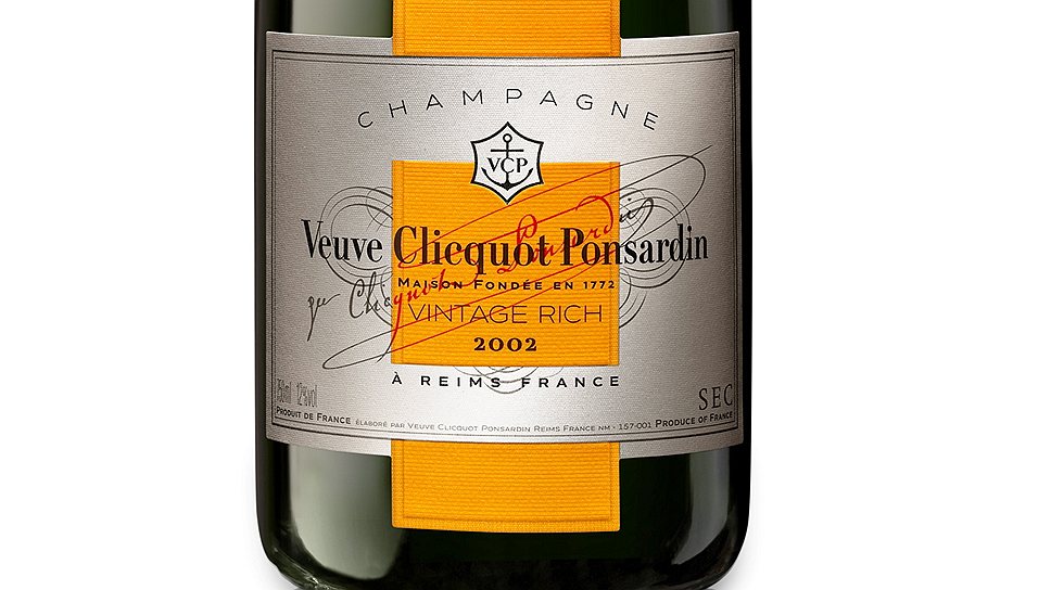 Вино Veuve Clicquot Ponsardin Vintage Rich 2002 