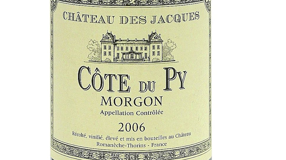 Chateau des Jacques Cote de Py Morgon 2006