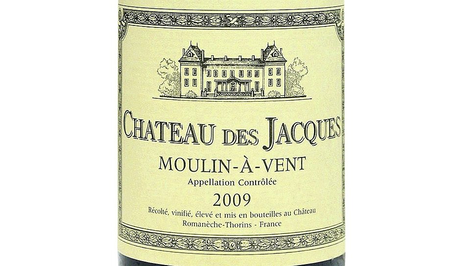 Chateau des Jacques Moulin-A-Vent 2009
