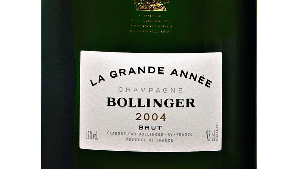 La Grande Annee Brut Bollinger 2004