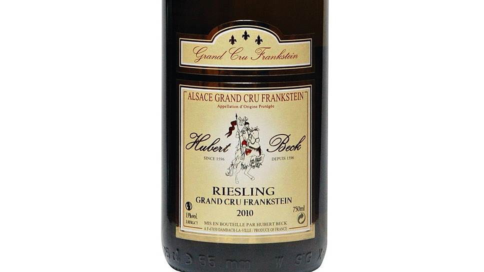 Hubert Beck Riesling Grand Cru Frankstein 2010