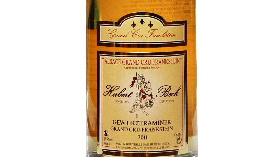 Hubert Beck Gewurztraminer Grand Cru Frankstein 2011