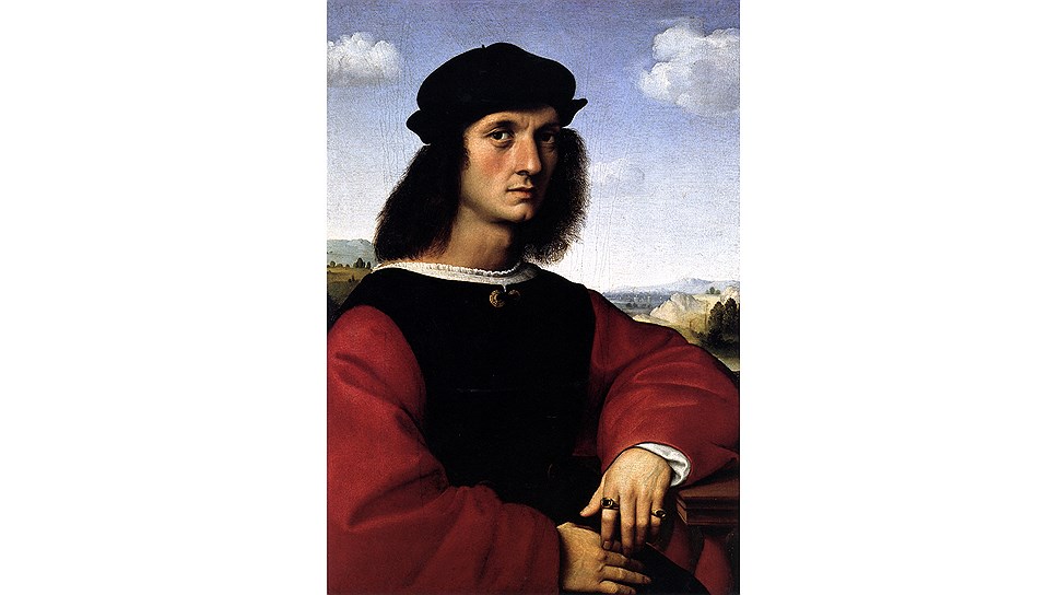 Портрет Аньоло Дони. 1505–1506. Палаццо Питти, Флоренция