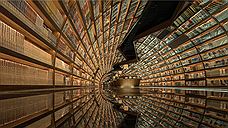 Архитектурное бюро XL-Muse создало тоннель из книг