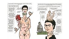 В сентябре выйдет в свет роман-комикс о Фриде Кало