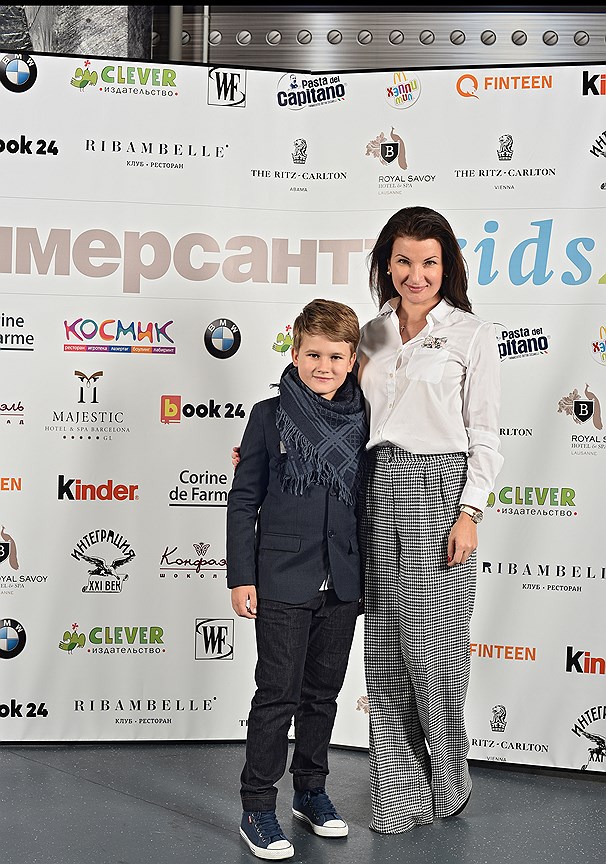 Мария Юцкевич с сыном Владимиром