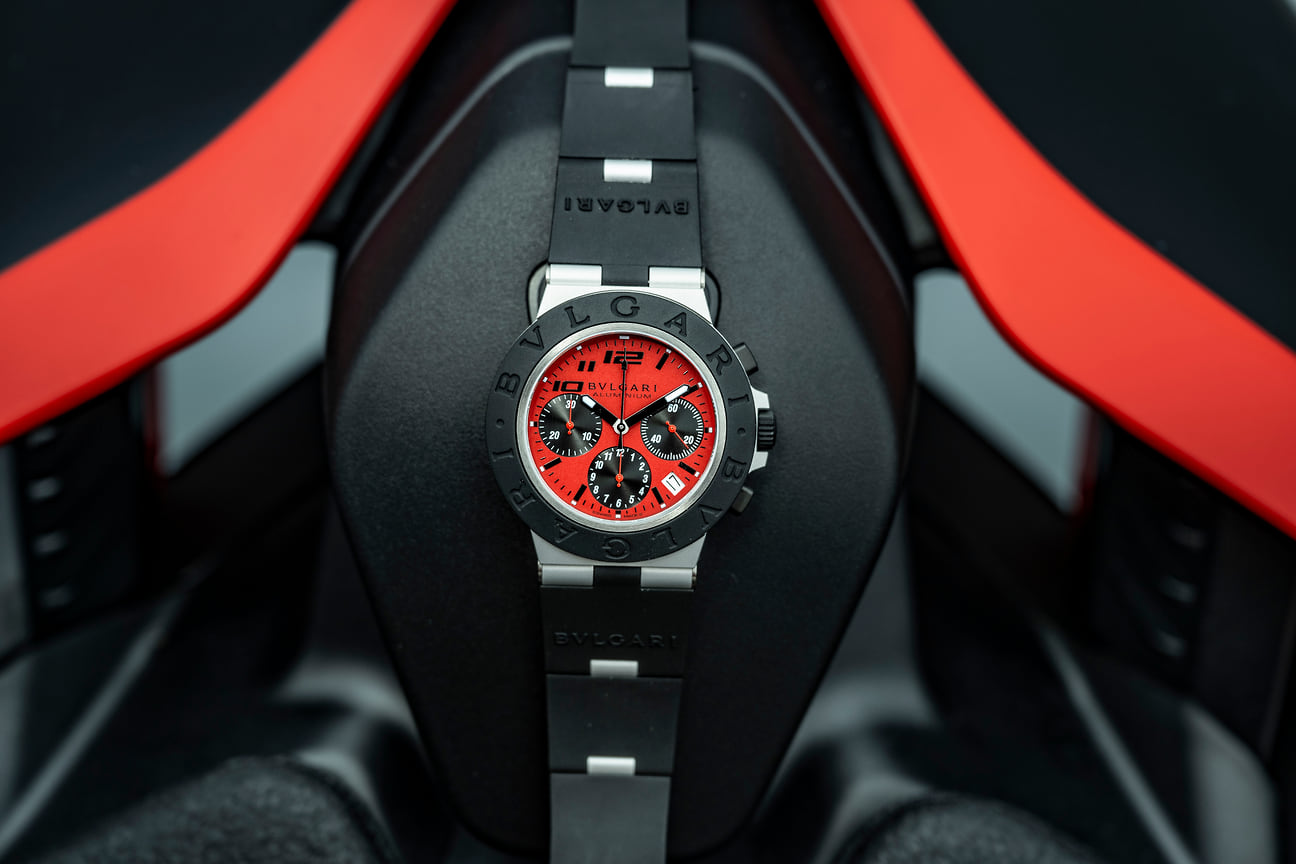 Часы Bvlgari Aluminimum Chronograph Ducati