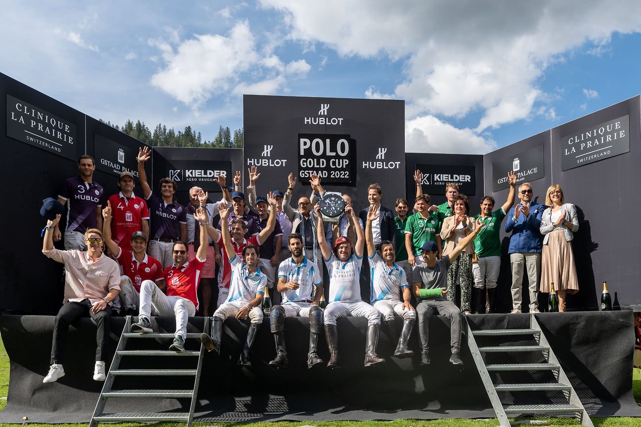 Награждение участников Hublot Polo Gold Cup в Гштааде