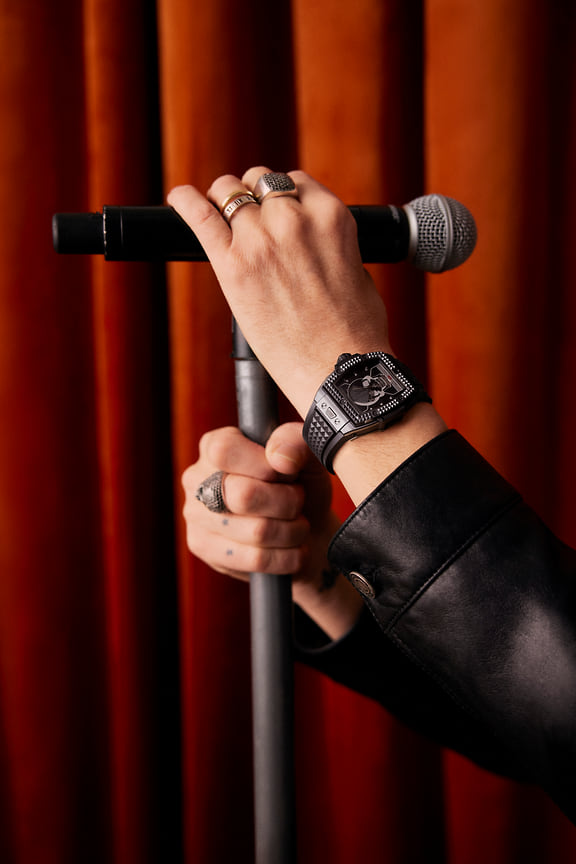 Дэйв Гаан в часах Hublot Spirit of Big Bang Depeche Mode
