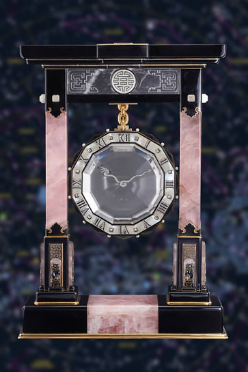 Часы Cartier, Portico Mystery Clock