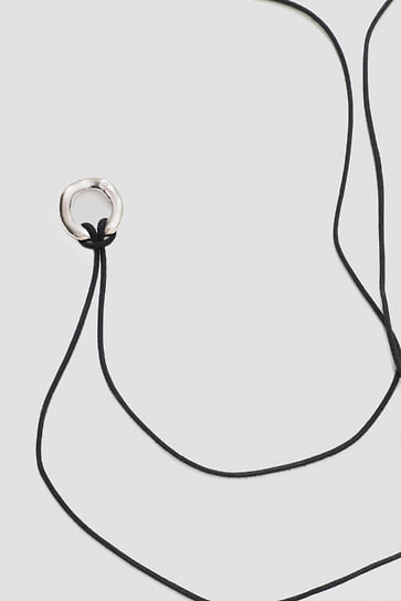 Подвеска-бублик, серебро, Avgvst