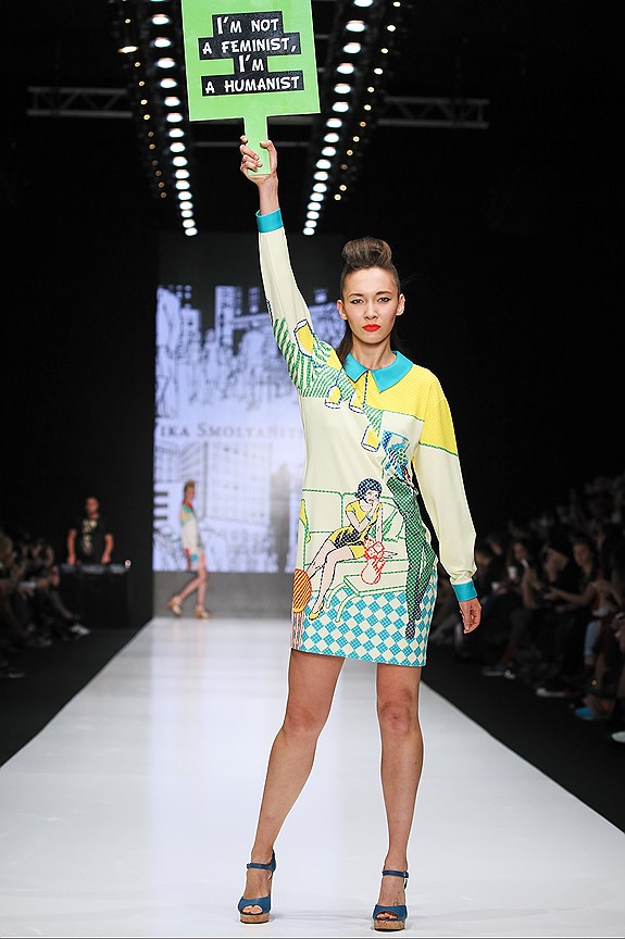 Mercedes-Benz Fashion Week Russia 2015, коллекция дизайнера Вики Смоляницкой