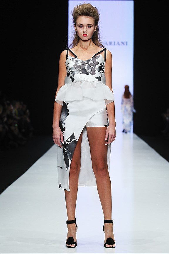 Mercedes-Benz Fashion Week Russia 2015, коллекция дизайнера Дианы Квариани