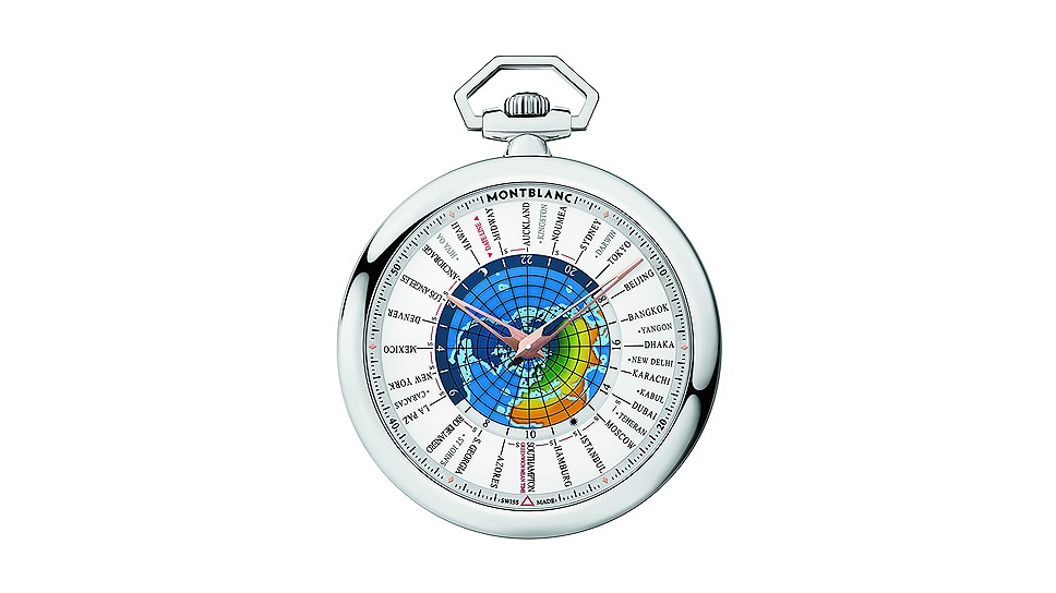 Montblanc, 4810 Orbis Terrarum Pocket Watch 110 years Edition
