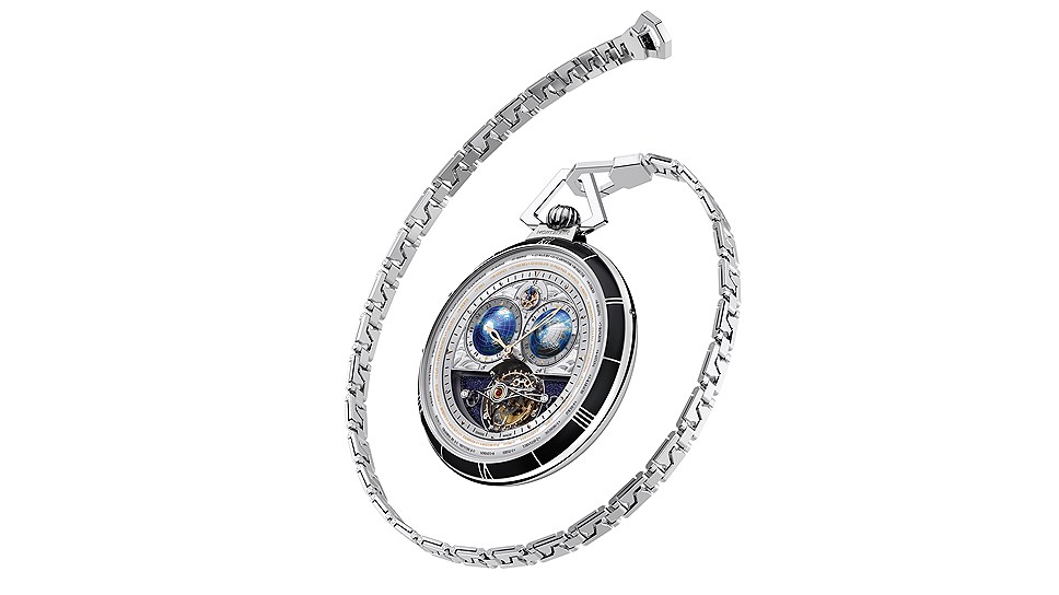 Montblanc, Villeret Tourbillon Cylindrique Pocket Watch Edition 8