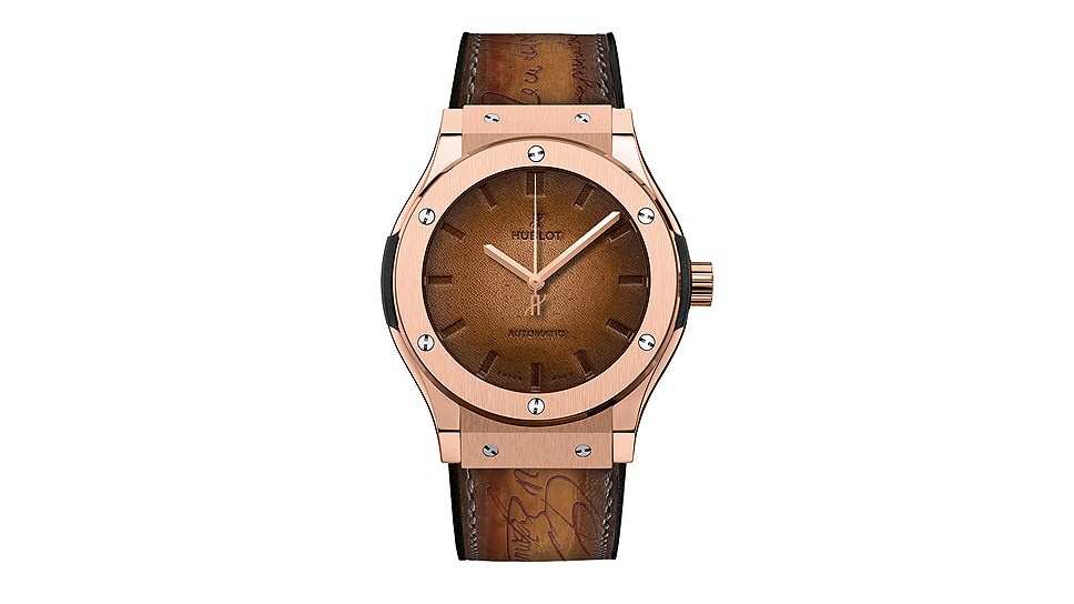 Hublot и Berluti, модель Hublot Classic Fusion Berluti
