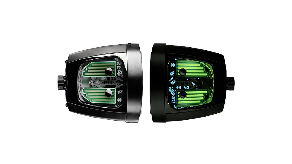 MB&amp;F и ателье Black Badger, модель HMX Black Badger