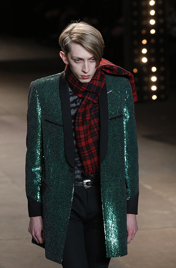 Показ Saint Laurent сезона &quot;осень-зима 2014/15&quot;