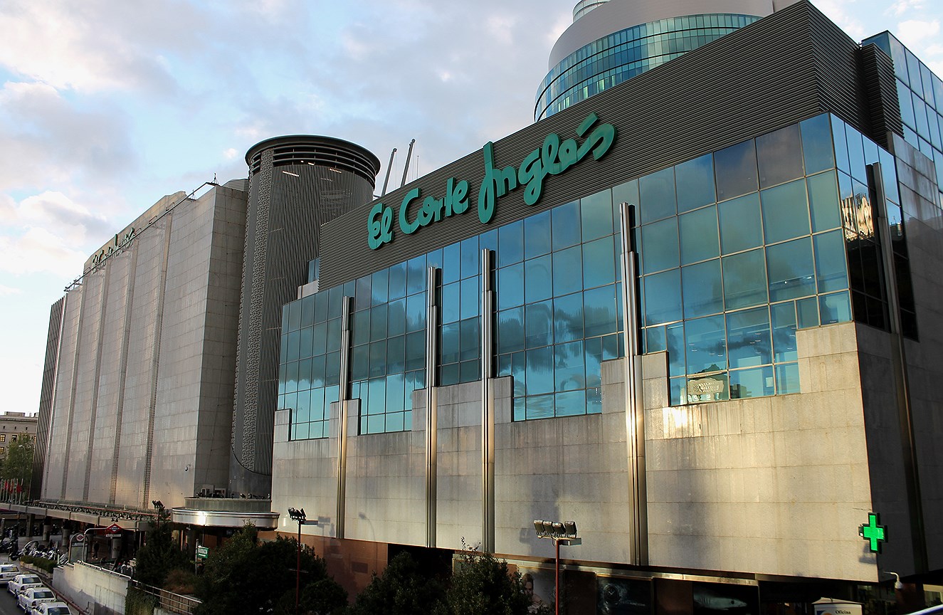 Магазин испанской сети El Corte Ingles, Испания, Мадрид.