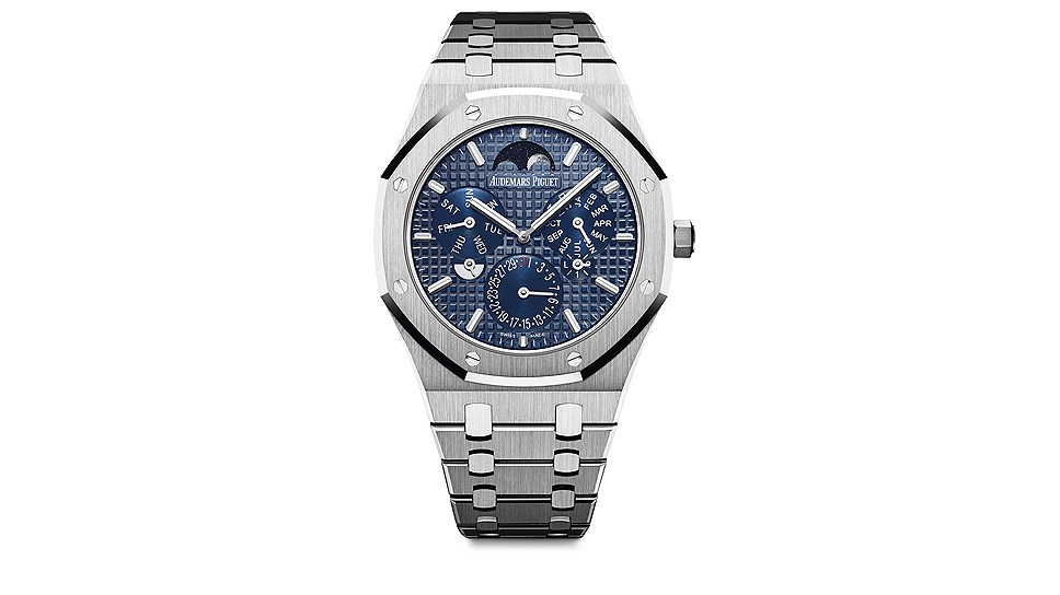 Часы Royal Oak RD#2 Perpetual Calendar Ultra Thin, сталь, механизм с автоматическим подзаводом, Audemars Piguet