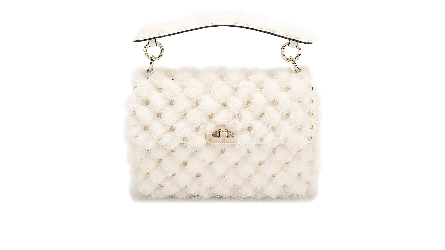 Valentino Garavani, сумка Rockstud Spike из овчины, 190 500 руб, ЦУМ