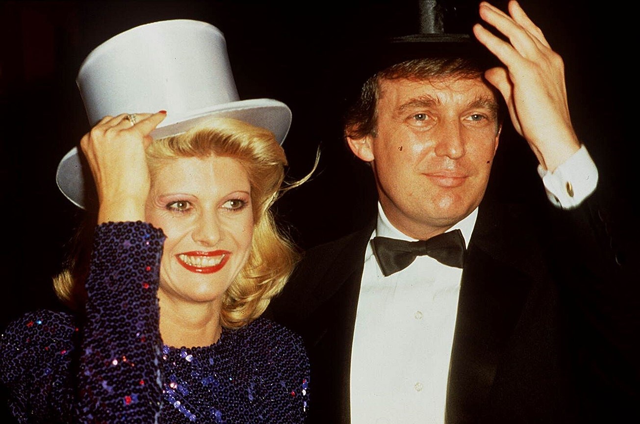 Ивана и Дональд Трамп, 1989 год