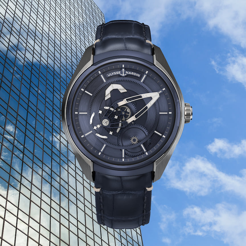 Ulysse Nardin, часы Freak X, 45 мм, титан, механизм с автоматическим подзаводом
