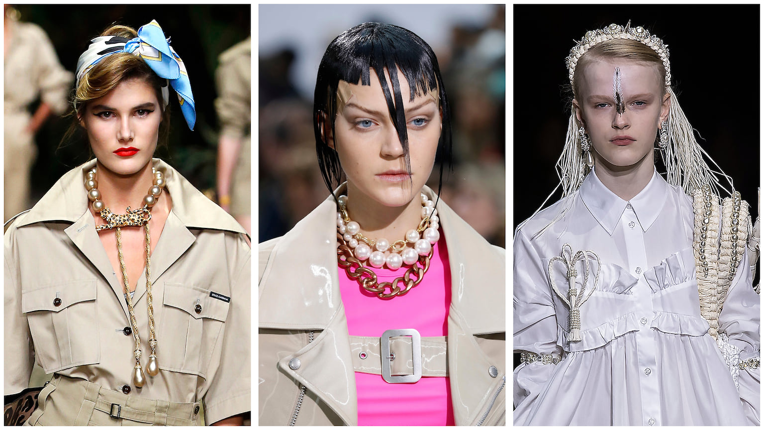 Dolce&Gabbana, Junya Watanabe, Simone Rocha весна-лето 2020