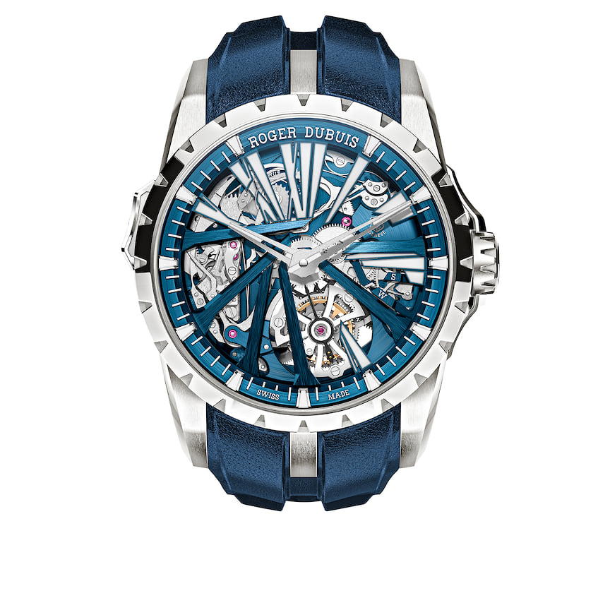 Roger Dubuis, часы Excalibur Diabolus in Machina, 45 мм, материал CarTech Micro-Melt BioDur CCMTM, механизм с автоматическим подзаводом, запас хода 60 часов