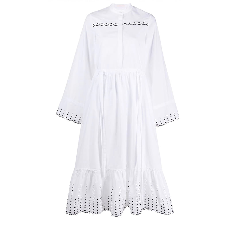 See By Сhlое, платье с вышивкой, 17 012 руб, farfetch.com