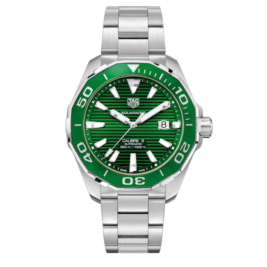 TAG Heuer, часы Aquaracer, 43 мм, сталь, механизм с автоматическим подзаводом