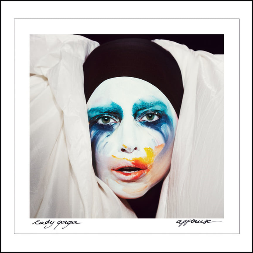 Обложка альбома Lady Gaga "Applause", фотографы Inez van Lamsweerde и Vinoodh Matadin