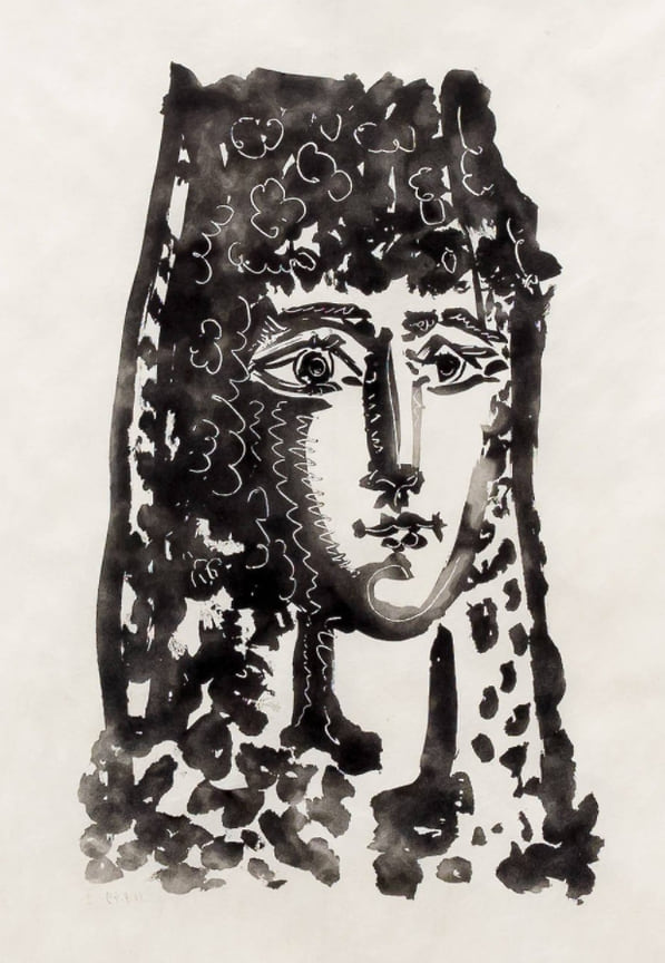 Пабло Пикассо «Женщина в мантилье: Кармен», галерея Altmans
