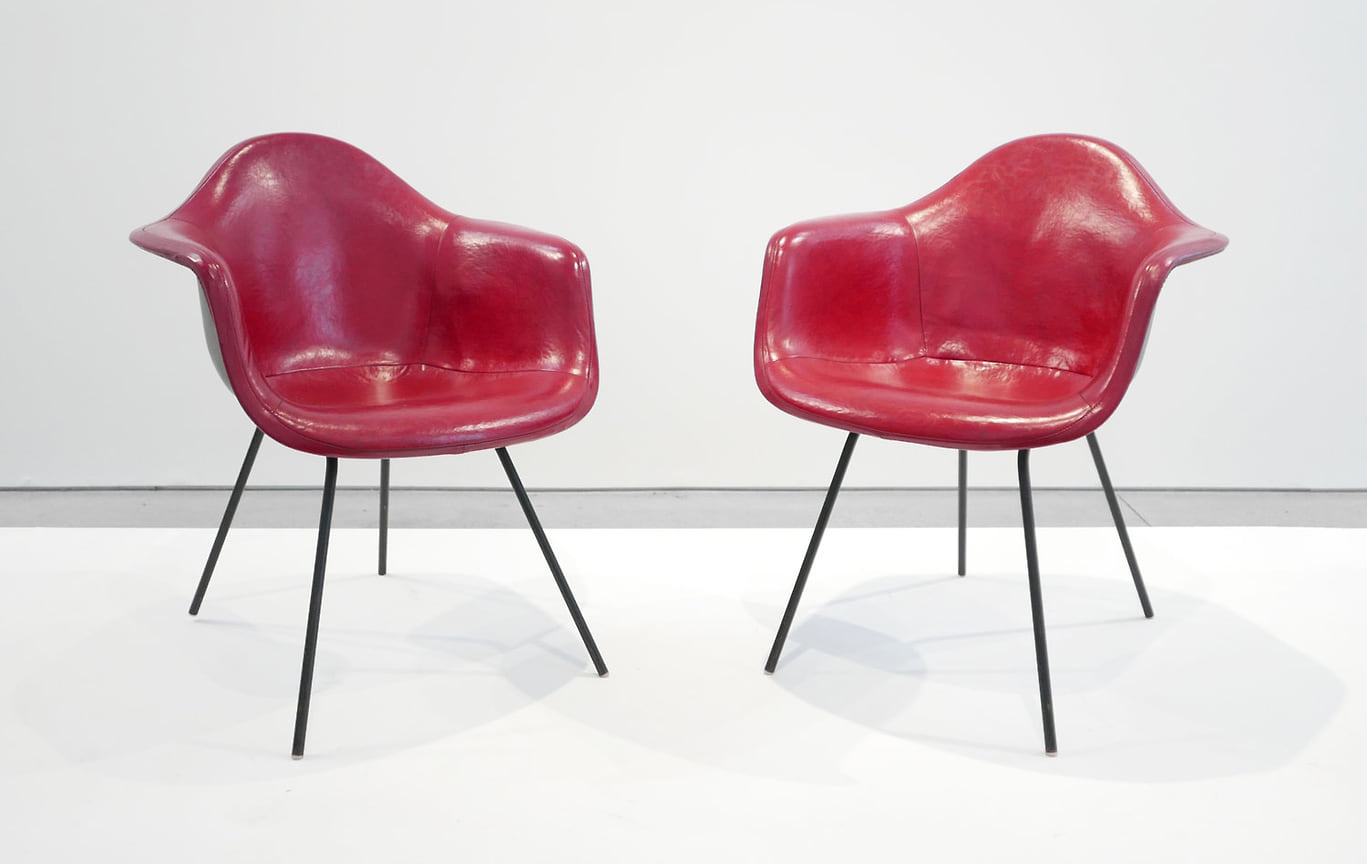 Чарльз и Рэй Имз, пара стульев Dax для Германа Миллера, галерея Peter Blake Gallery