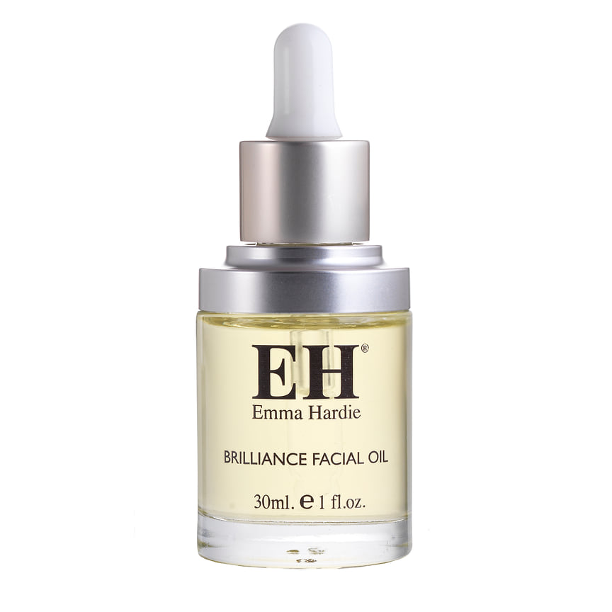 Восстанавливающее масло для лица Brilliance Facial Oil Emma Hardie — это коктейль масел для зимнего ухода за кожей: масла органическое подсолнечное, лимонное, лавандовое, сладкого миндаля и абрикоса, виноградных косточек.