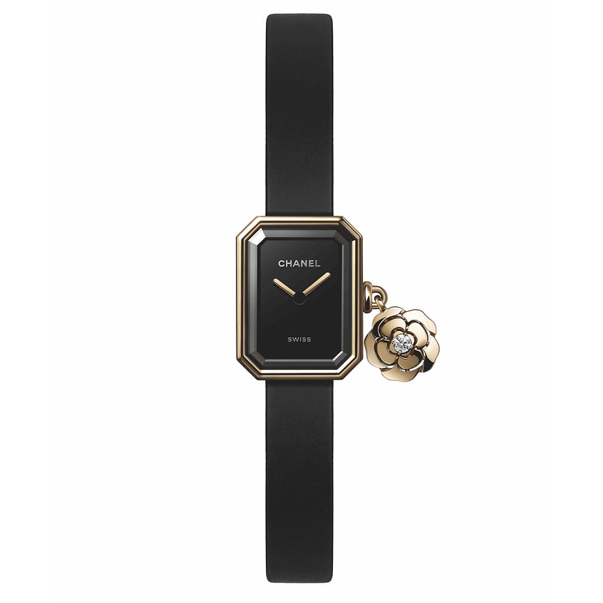 Chanel Watches, часы Premiere, розовое золото, бриллиант