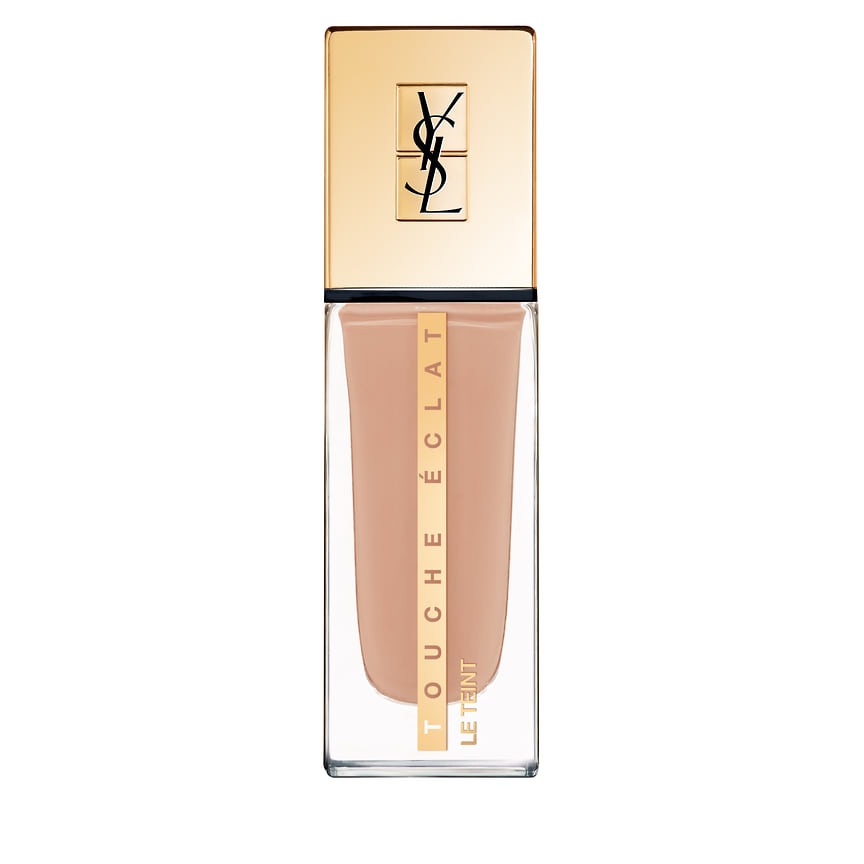 YSL Beauty, новая версия тонального крема Touche clat Le Teint, с экстрактами растений и витамином Е: для создания идеального, дышащего покрытия.