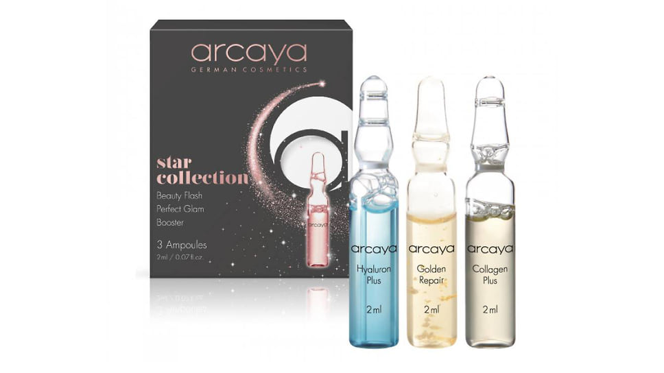 Arcaya, лимитированный выпуск наборa ампул красоты для лица Star Collection