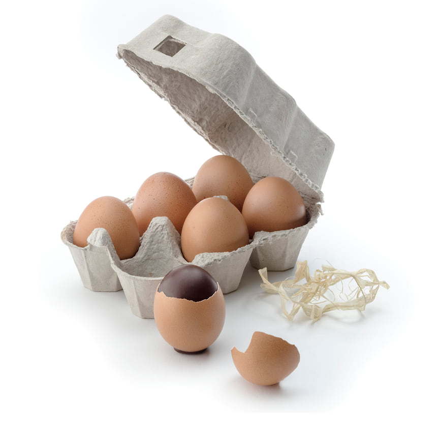 Набор из 6 шоколадных яиц, Patrick Roger