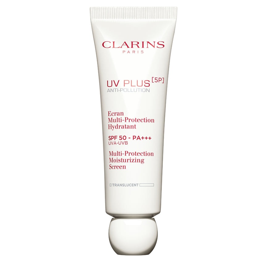 Clarins, увлажняющий защитный флюид-экран UV Plus [5P] Anti-Pollution