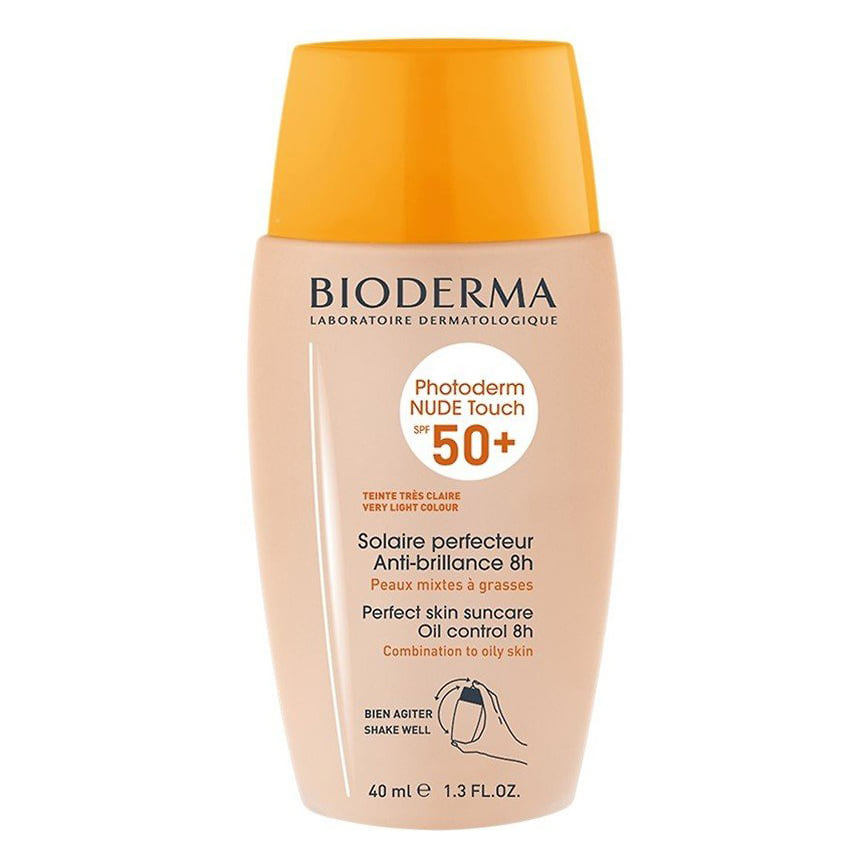 Bioderma, солнцезащитный флюид с тоном Photoderm Nude Touch