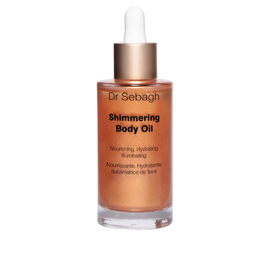 Dr Sebagh, антивозрастное масло для тела с эффектом сияния Shimmering Body Oil.