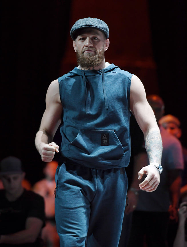 Открытая тренировка перед UFC 229, в котором Макгрегор сошелся с Хабибом Нурмагомедовым.