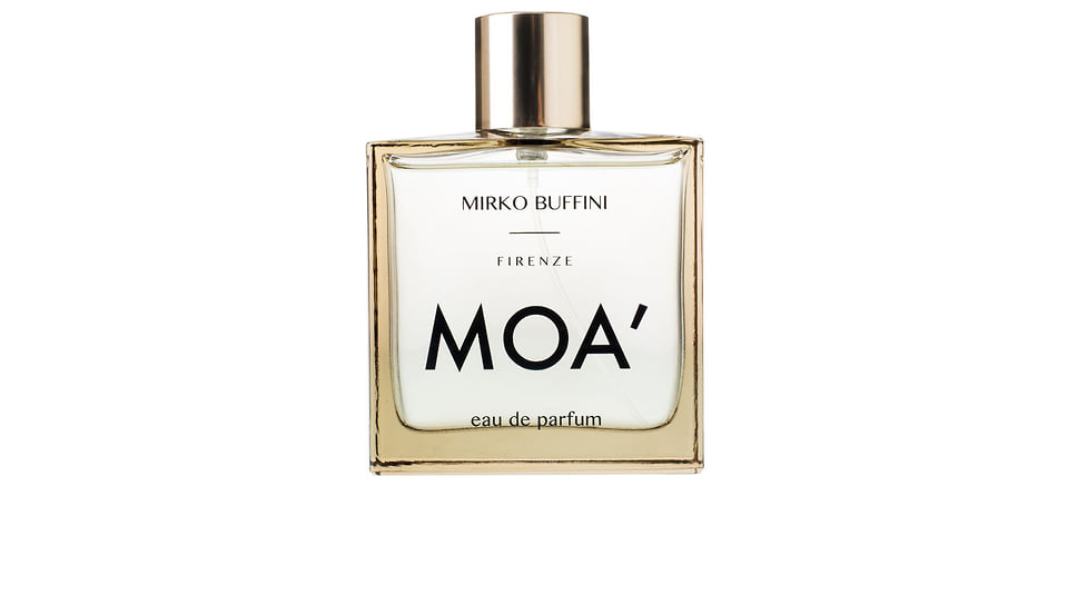 Mirko Buffini, парфюмерная вода Moa. Ноты: специи, жасмин, ландыш, кедр, сандал, лаванда.