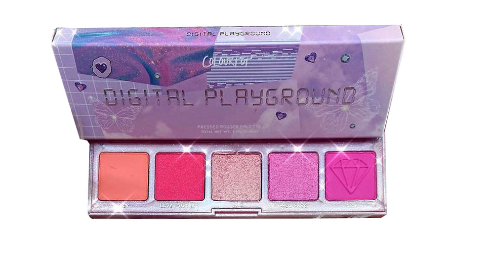 Палетка теней Digital Playground, ColourPop