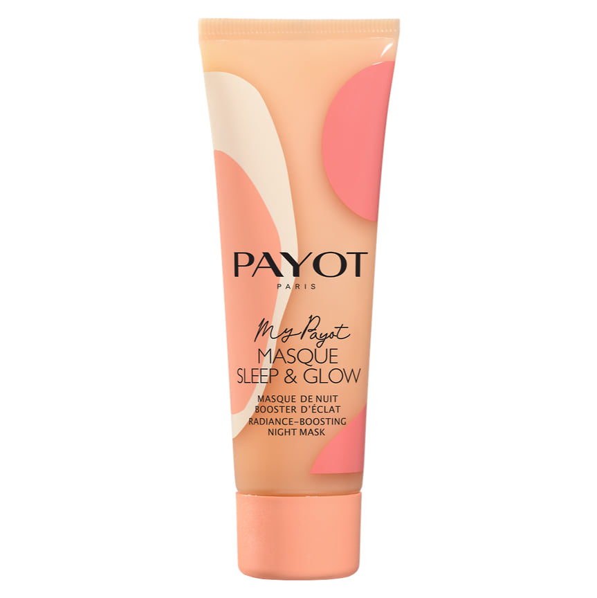 Payot, ночная маска-бустер с гелевой текстурой Masque Sleep &amp; Glow; в ее составе - 97% ингредиентов натурального происхождения: ягоды годжи, витамин С, экстракты шелкового дерева