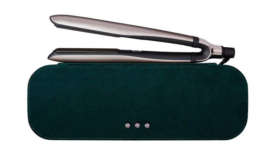 ghd desire, стайлер ghd Platinum+ в изумрудном футляре (лимитированный выпуск).