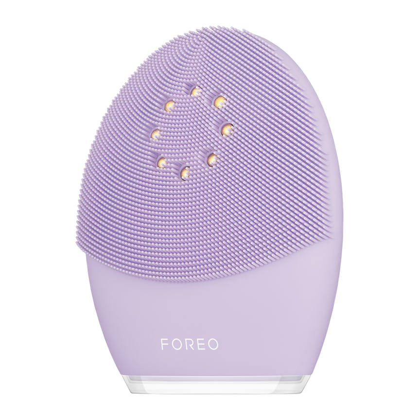 FOREO, микротоковый аппарат для термоочищения кожи лица и тонизирующего массажа, LUNA 3 plus.
